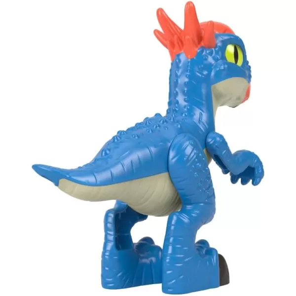 FisherPrice Imaginext Jurassic World Dinosaur Toy Stygimoloch XL Poseable 10Inch Figure for Pretend Play Kids Ages 3 YearsStygimoloch