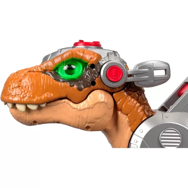 FisherPrice Imaginext Jurassic World Dinosaur Toy T rex with Lights ampamp Owen Grady Figure Preschool Kids Ages 3 Years Amazon Exclusive