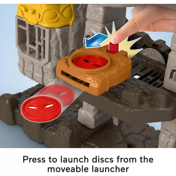 FisherPrice Imaginext Preschool Toy Gorilla Fortress Playset with Poseable Figures ampamp Accessories for Pretend Play Ages 3 YearsGorilla Fortress