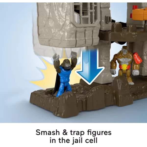 FisherPrice Imaginext Preschool Toy Gorilla Fortress Playset with Poseable Figures ampamp Accessories for Pretend Play Ages 3 YearsGorilla Fortress