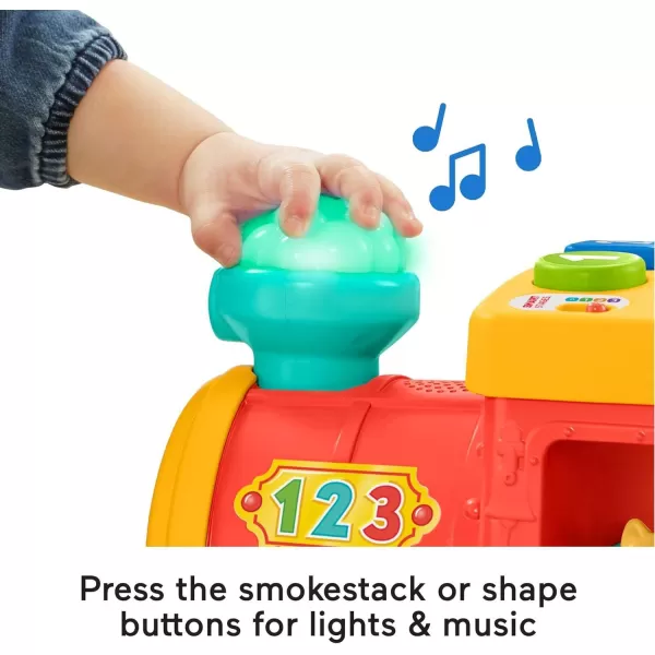 FisherPrice Little People Toddler Learning Toy Big ABC Animal Train with Smart Stages ampamp 6 Figures for Pretend Play Kids Ages 1 Years