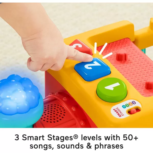 FisherPrice Little People Toddler Learning Toy Big ABC Animal Train with Smart Stages ampamp 6 Figures for Pretend Play Kids Ages 1 Years