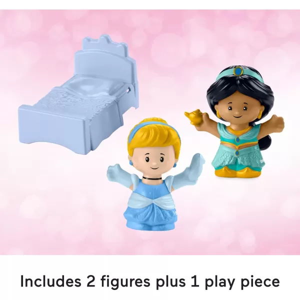FisherPrice Little People Toddler Toy Disney Princess Magical Lights ampamp Dancing Castle Musical Playset for Pretend Play Ages 18 Months