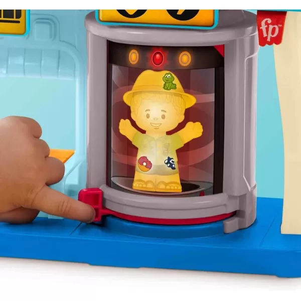 FisherPrice Little People Toddler Toy Everyday Adventures Airport Playset with Airplane for Preschool Pretend Play Ages 1 Years