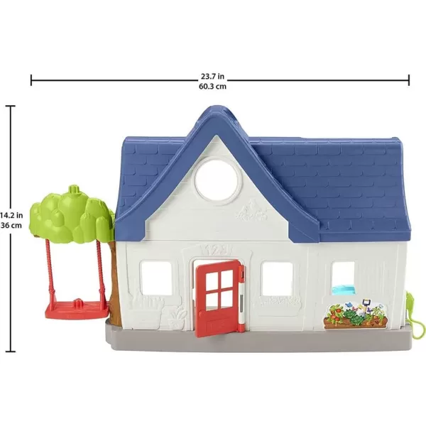 FisherPrice Little People Toddler Toy Friends Together Play House Learning Playset with 10 Pieces for Preschool Pretend Play Kids Ages 1 YearsPlayset