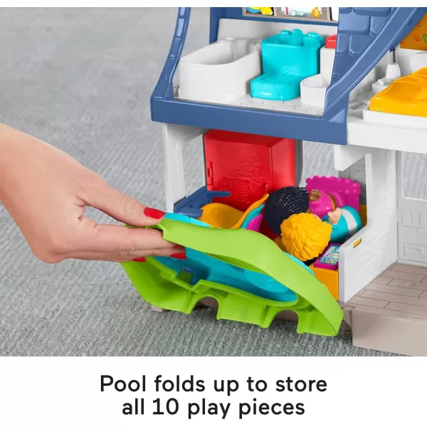 FisherPrice Little People Toddler Toy Friends Together Play House Learning Playset with 10 Pieces for Preschool Pretend Play Kids Ages 1 YearsPlayset