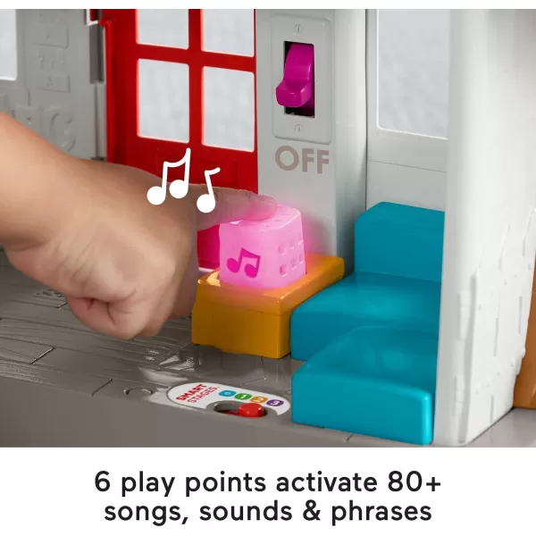 FisherPrice Little People Toddler Toy Friends Together Play House Learning Playset with 10 Pieces for Preschool Pretend Play Kids Ages 1 YearsPlayset