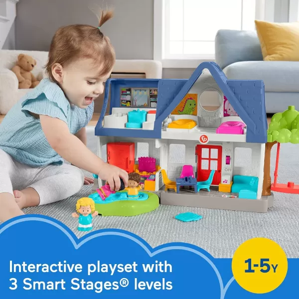 FisherPrice Little People Toddler Toy Friends Together Play House Learning Playset with 10 Pieces for Preschool Pretend Play Kids Ages 1 YearsPlayset