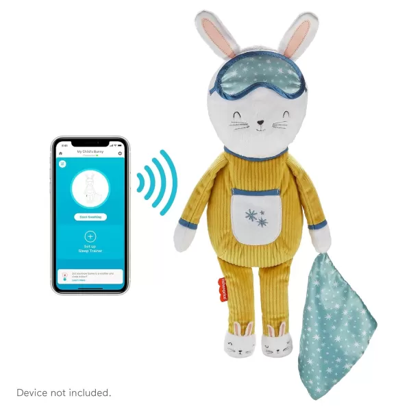 FisherPrice Little People Toddler Toy Hoppy Dreams Soother ampamp Sleep Trainer Plush Sound Machine with Music ampamp Lights for Kids Ages 18 Months