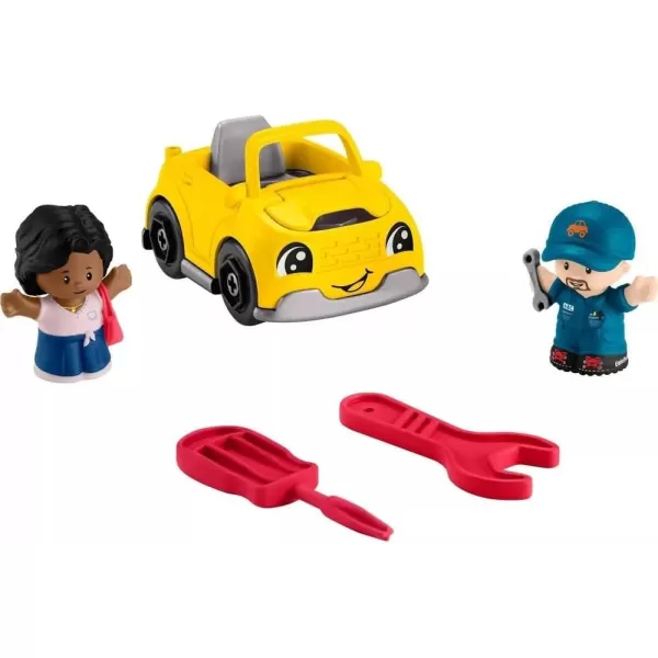 FisherPrice Little People Toddler Toy LightUp Learning Garage Playset with Smart Stages Car ampamp Ramp for Pretend Play Kids Ages 1 YearsStandard Packaging