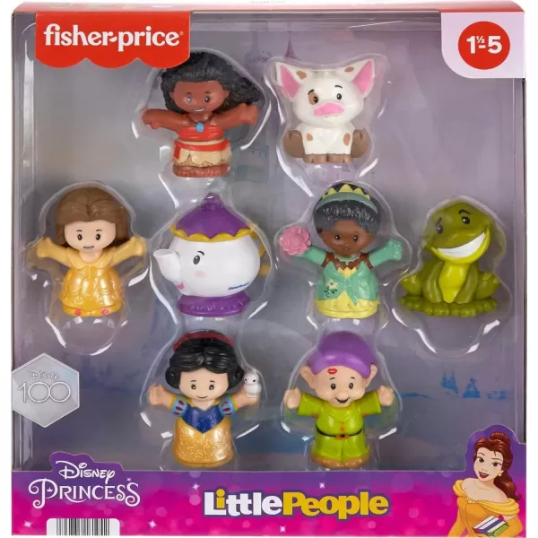 FisherPrice Little People Toddler Toys Disney Princess Story Duos 8Piece Figure Set for Pretend Play Kids Ages 18 Months  Amazon ExclusivePrincess  Friends 8Pack