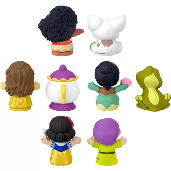 FisherPrice Little People Toddler Toys Disney Princess Story Duos 8Piece Figure Set for Pretend Play Kids Ages 18 Months  Amazon ExclusivePrincess  Friends 8Pack