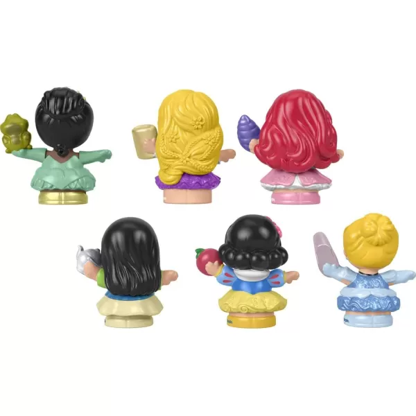 FisherPrice Little People Toddler Toys Disney Princess Story Duos 8Piece Figure Set for Pretend Play Kids Ages 18 Months  Amazon ExclusivePrincess 6Pack