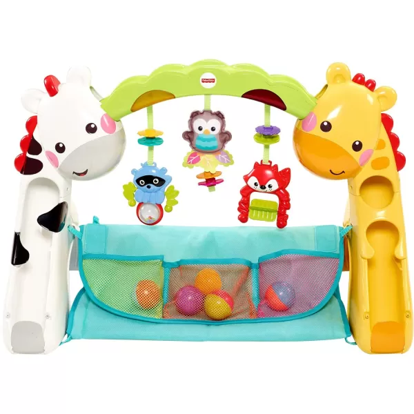 FisherPrice NewborntoToddler Play Gym with Music and LightsFrustration Free Packaging
