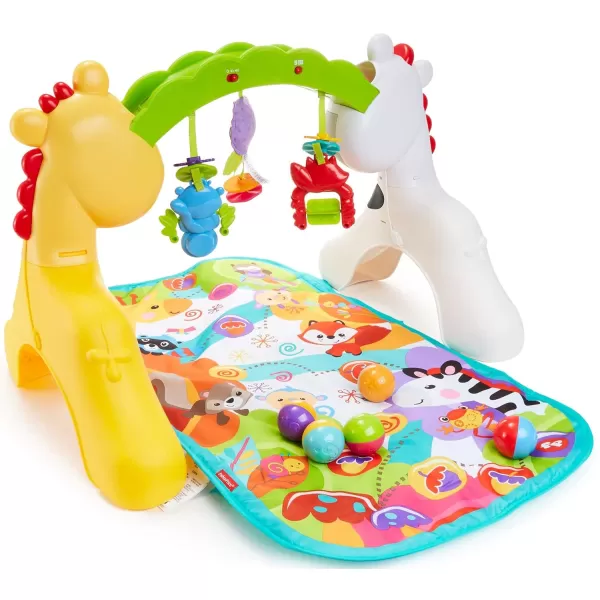 FisherPrice NewborntoToddler Play Gym with Music and LightsFrustration Free Packaging