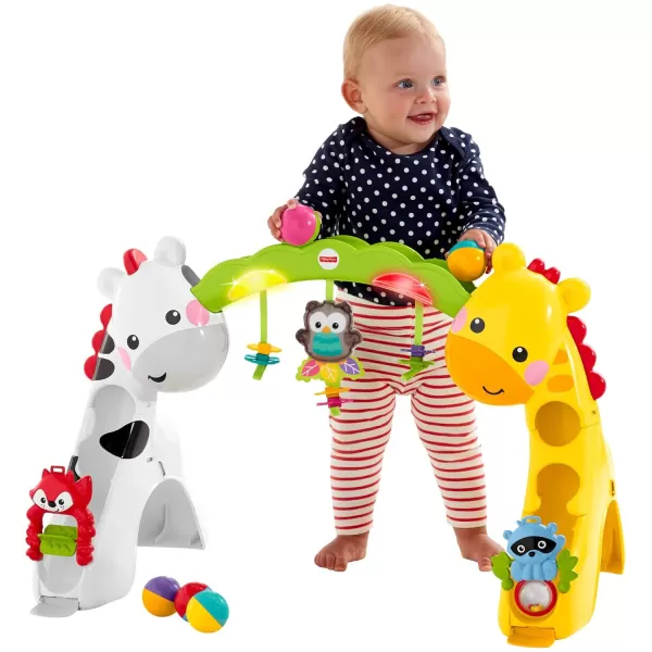 FisherPrice NewborntoToddler Play Gym with Music and LightsFrustration Free Packaging