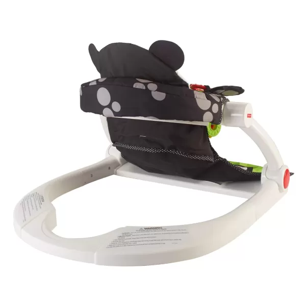 FisherPrice Portable Baby Chair SitMeUp Floor Seat with Developmental Toys ampamp Machine Washable Seat Pad WindmillPanda