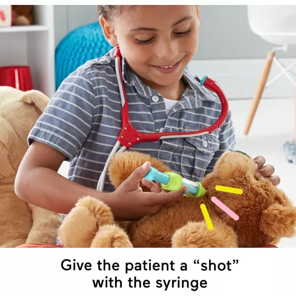 FisherPrice Preschool Pretend Play Medical Kit 7Piece Doctor Bag Dress Up Toys for Kids Ages 3 YearsMedical Kit
