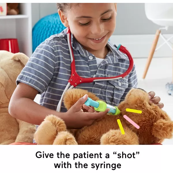 FisherPrice Preschool Pretend Play Medical Kit 7Piece Doctor Bag Dress Up Toys for Kids Ages 3 YearsMedical Kit