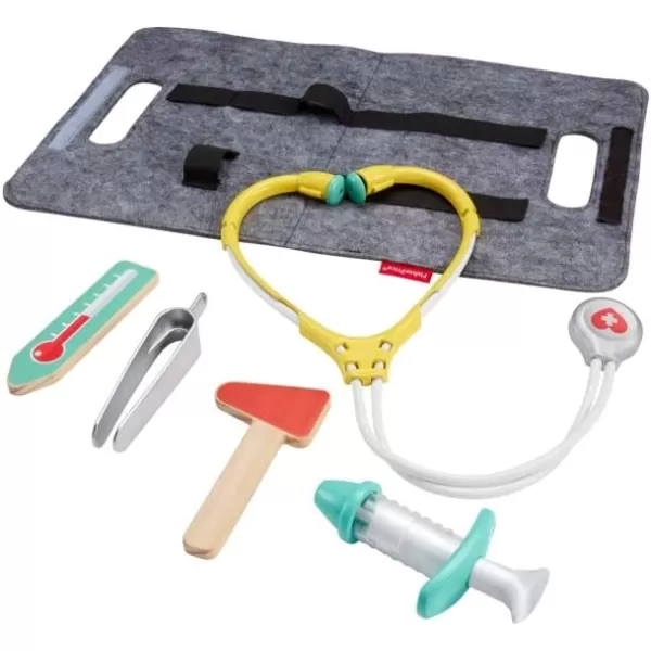 FisherPrice Preschool Toy Patient and Doctor Set 7Piece Dress Up Kit for Medical Pretend Play Kids Ages 3 Years