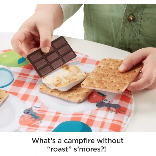 FisherPrice Preschool Toy Smore Fun Campfire 18Piece Dress Up Set for Camping Pretend Play Kids Ages 3 Years