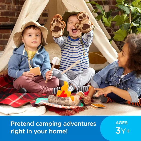 FisherPrice Preschool Toy Smore Fun Campfire 18Piece Dress Up Set for Camping Pretend Play Kids Ages 3 Years