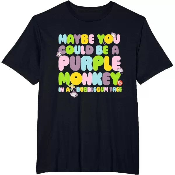 FisherPrice Purple Monkey  Maybe You Could Be TShirtBlack
