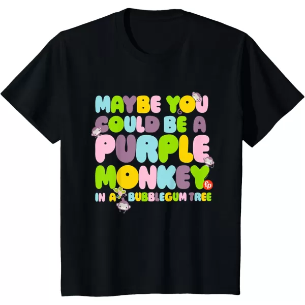 FisherPrice Purple Monkey  Maybe You Could Be TShirtBlack