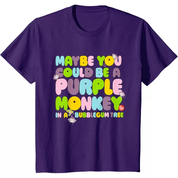 FisherPrice Purple Monkey  Maybe You Could Be TShirtPurple