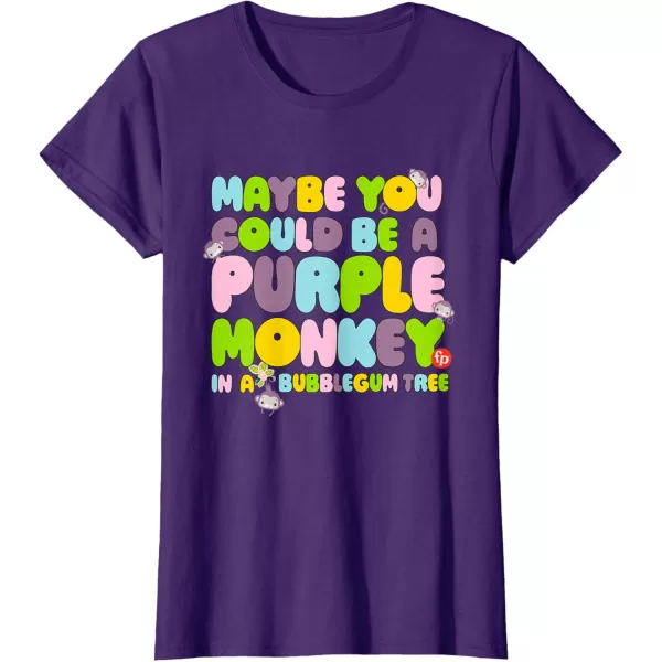 FisherPrice Purple Monkey  Maybe You Could Be TShirtPurple