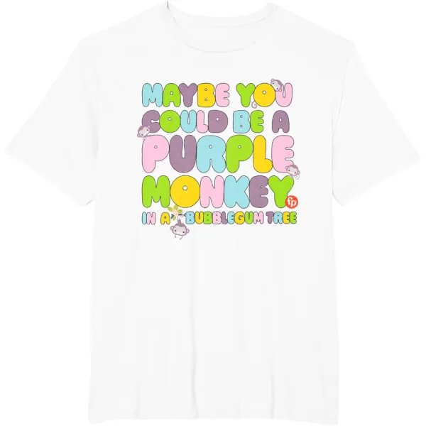 FisherPrice Purple Monkey  Maybe You Could Be TShirtWhite