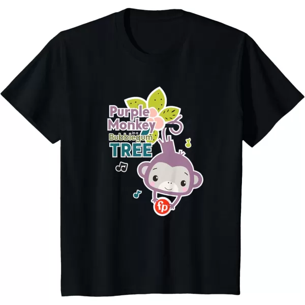FisherPrice Purple Monkey Bubblegum Tree TShirtBlack