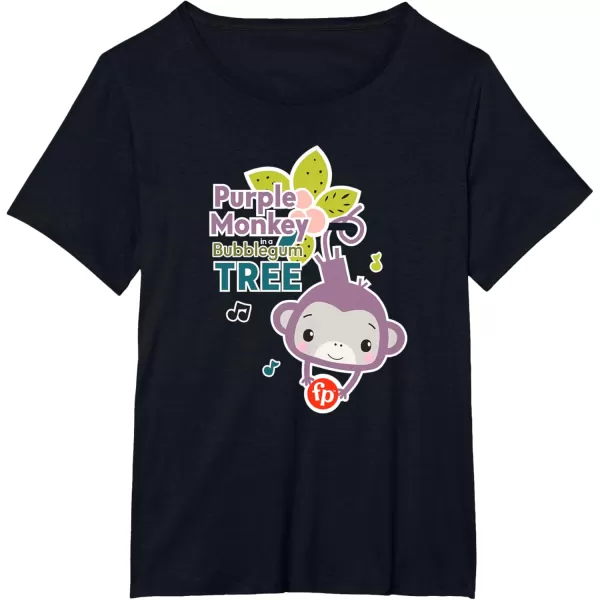 FisherPrice Purple Monkey Bubblegum Tree TShirtBlack
