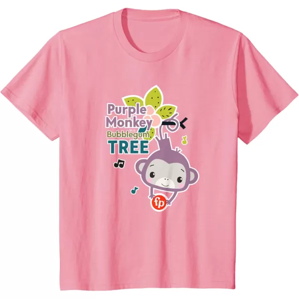 FisherPrice Purple Monkey Bubblegum Tree TShirtPink