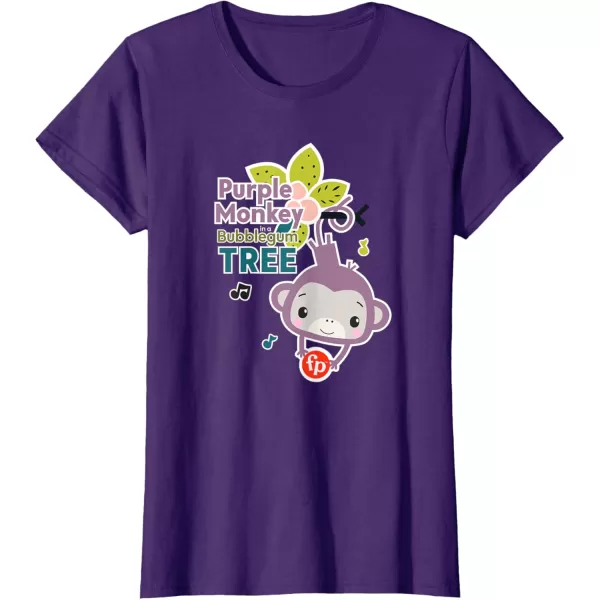 FisherPrice Purple Monkey Bubblegum Tree TShirtPurple