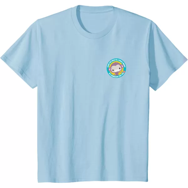 FisherPrice Purple Monkey Circle TShirtBaby Blue