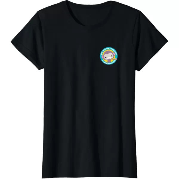FisherPrice Purple Monkey Circle TShirtBlack