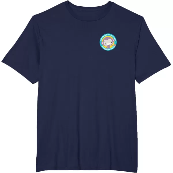 FisherPrice Purple Monkey Circle TShirtNavy Blue