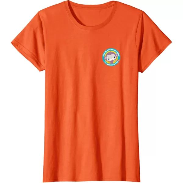 FisherPrice Purple Monkey Circle TShirtOrange