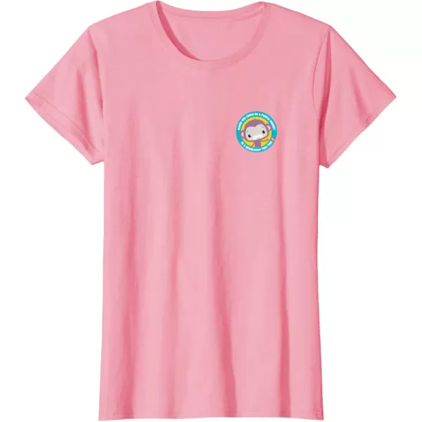 FisherPrice Purple Monkey Circle TShirtPink