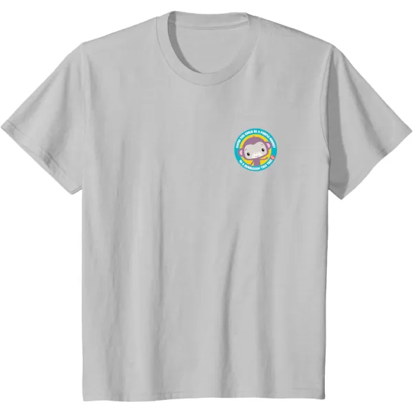 FisherPrice Purple Monkey Circle TShirtSilver Grey