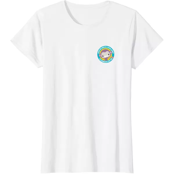 FisherPrice Purple Monkey Circle TShirtWhite