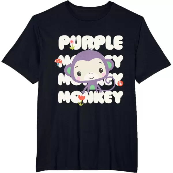 FisherPrice Purple Monkey TShirtBlack