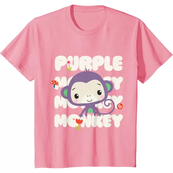 FisherPrice Purple Monkey TShirtPink