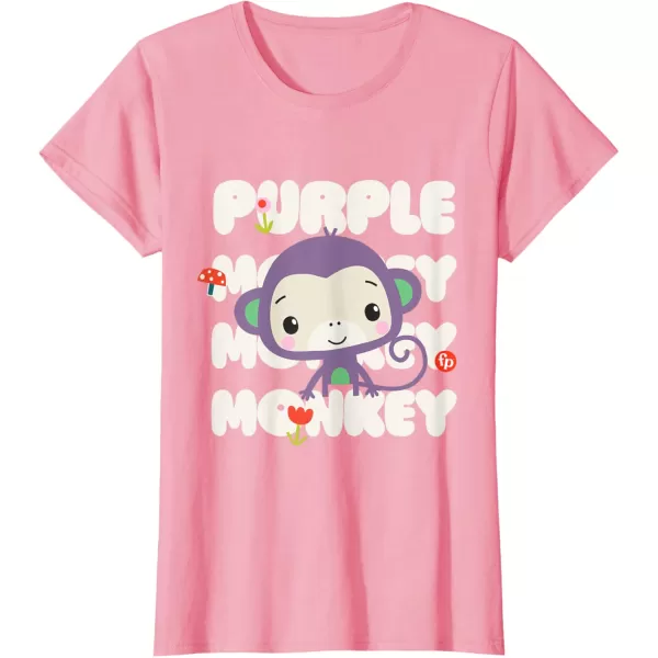 FisherPrice Purple Monkey TShirtPink