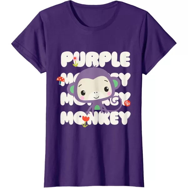 FisherPrice Purple Monkey TShirtPurple