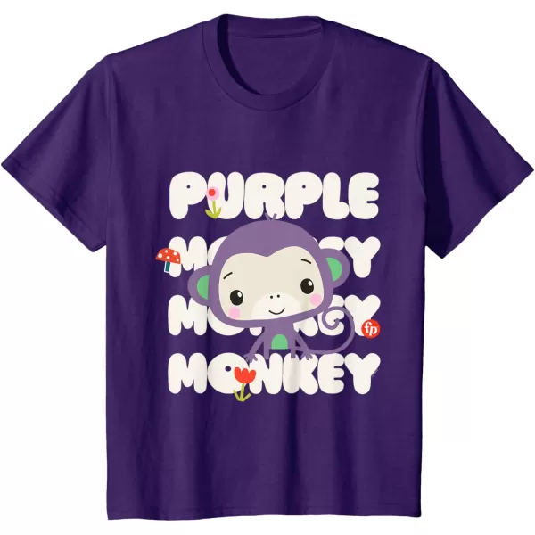 FisherPrice Purple Monkey TShirtPurple