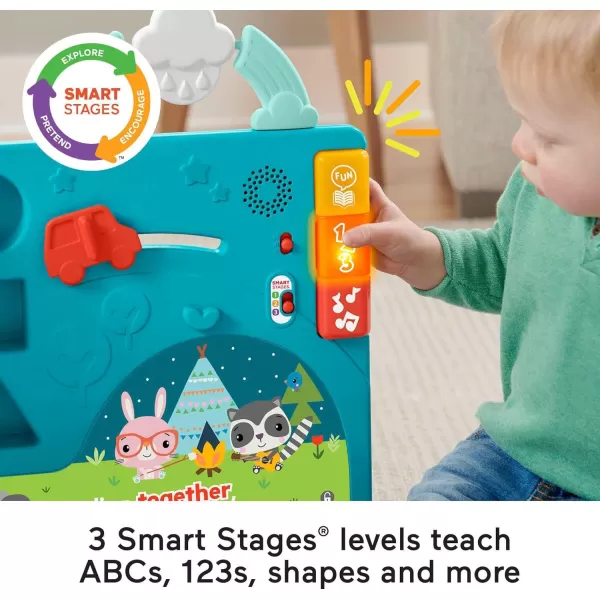 FisherPrice SittoStand Giant Activity Book Electronic Learning Toy and Activity Center for Infants and Toddlers Ages 6 Months to 3 YearsSIOCFFP