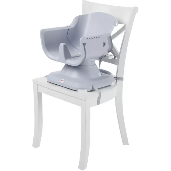 FisherPrice SpaceSaver Simple Clean High Chair Baby to Toddler Portable Dining Seat with Removable Tray Liner WindmillMulticolor