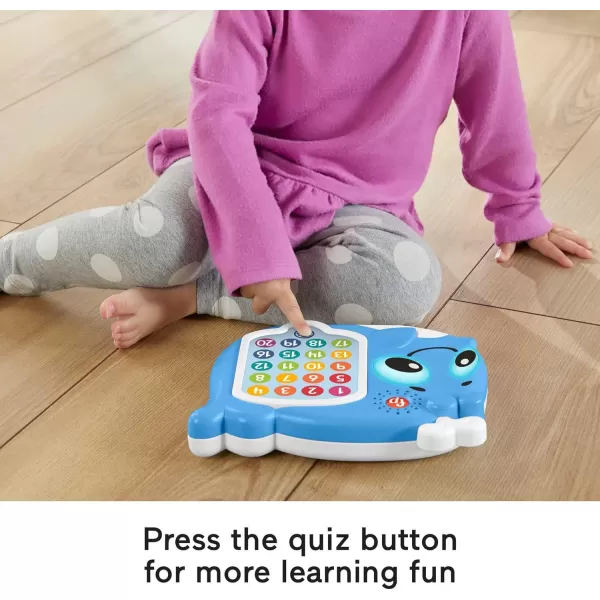 FisherPrice Toddler Educational Toy Linkimals 120 Count ampamp Quiz Whale Activity with Interactive Lights ampamp Music for Ages 18 Months
